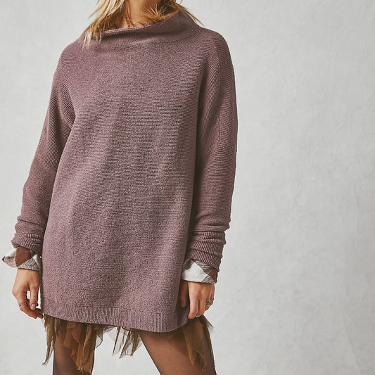 Free People Ottoman Slouchy Tunic in Nutmeg (S/L)
