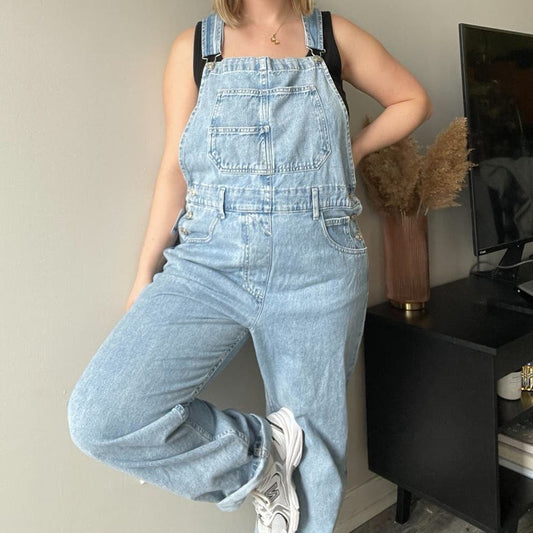 We The Free Ziggy Denim Overalls (M)