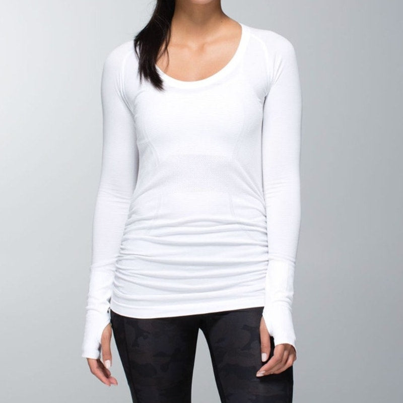 Lululemon Swiftly Tech Long Sleeve Ruched (4)