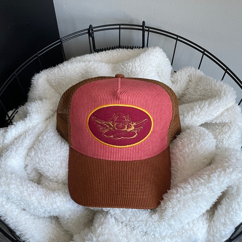 Boys Lie Corduroy Trucker Hat