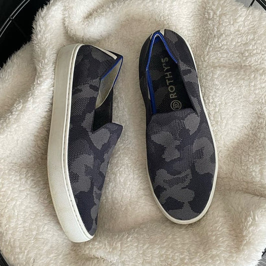 Rothy's The Original Slip On Sneaker Camo (7.5)